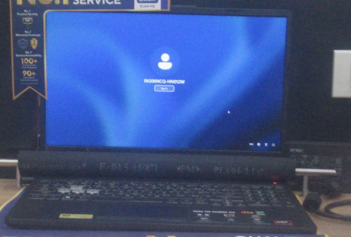 Foto de un portátil Acer Nitro V 15