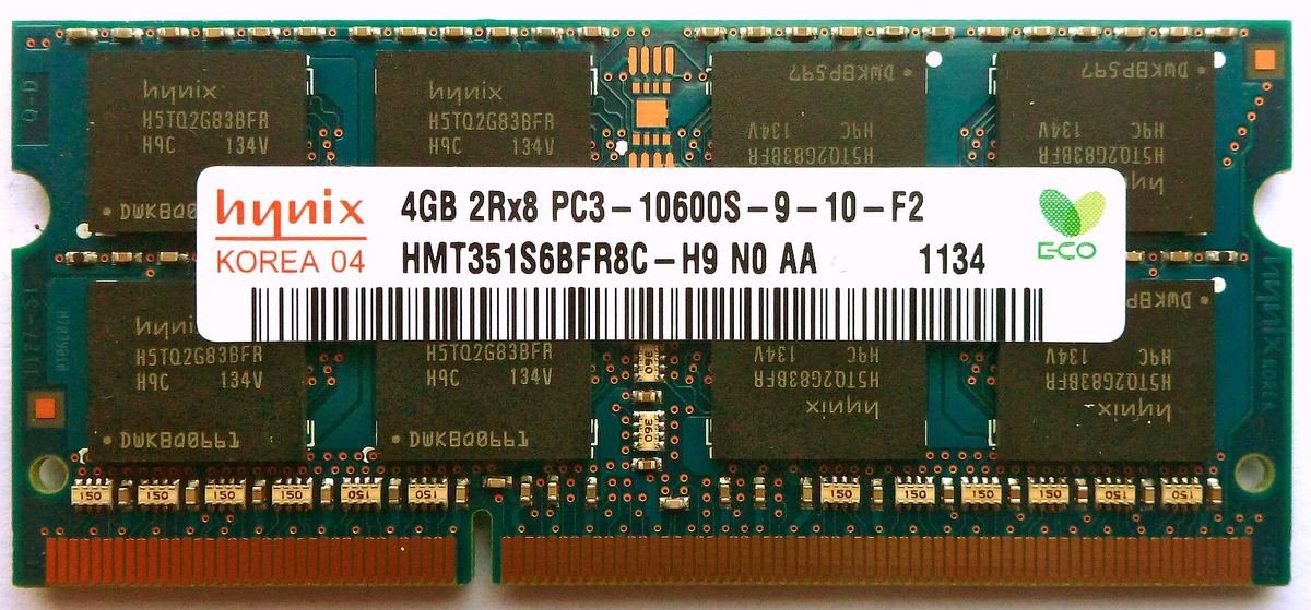 Foto de DDR3 SO-DIMM · 204 pines